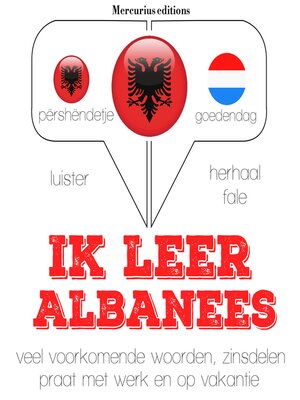 cover image of Ik leer Albanees